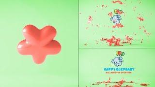 Balloon Logo Reveal (After Effects template)