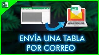 Cómo Copiar una TABLA de Excel al CORREO Electrónico 