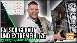 Absolut EKLIG! EXTREM verschmutzte WASSERKÜHLUNG und MASSIVE ÜBERHITZUNG! #REPARIERBEN Episode 8