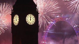 London Fireworks 2016 / 2017 - New Year's Eve Fireworks - BBC