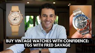 Fred Savage On Timepiece Grading Specialists: Buy Vintage Watches with Confidence