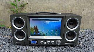 Building TV Bluetooth Speaker V2 with Blackview Tab10