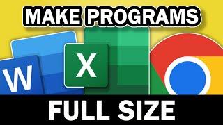 Make Your Windows Programs Open Maximized (Simple Fix!)