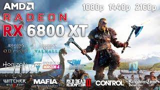 RADEON RX 6800 XT - Test in 10 Games l 1080p l 1440p l 2160p l