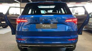 SKODA KAROQ 2024 (FACELIFT) - PRACTICALITY test & TRUNK SPACE (4x4, Sportline)