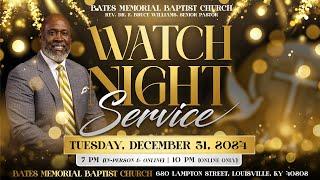 Watch Night Service 2024 | NEVER GIVE UP | Rev. Dr. F. Bruce Williams | Galatians 6:9 KJV