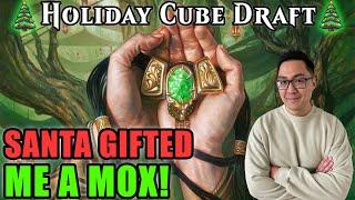 1st Pick Mox Emerald. Christmas Is Here! | Vintage Cube Draft | MTGO