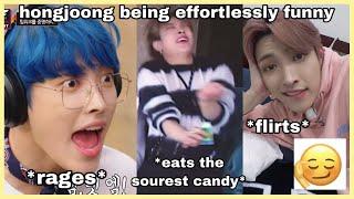 ateez hongjoong being effortlessly funny