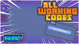 +15,000 FREE CASH!!|ALL WORKING CODES!| SHINOBI ORIGIN