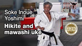 Soke Inoue Yoshimi - Hikite and mawashi uke - Seminar Italy 2013