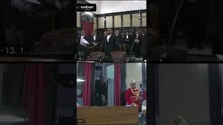 How Judge enters in courtroom || Judge साहब की Entry  #advocate #lawstudent #legal