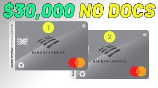 How to Get $30,000 with BoA Business Credit Cards