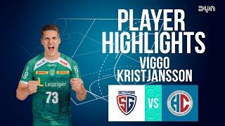  Viggo Kristjansson Highlights vs. SG BBM Bietigheim | DAIKIN HBL | Dyn Handball