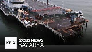 Santa Cruz business community struggling after waves partially collapse wharf