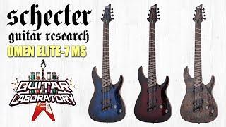 [Eng Sub] Schecter Omen Elite-7 MS electric guitar