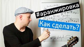 Как научиться делать аранжировку для гитары