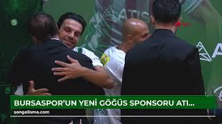 Bursaspor'un yeni göğüs sponsoru Atış Grup oldu