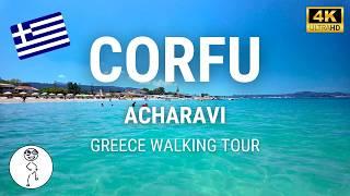 This Is Acharavi In Corfu, Greece - See Acharavi Beach & Main Street