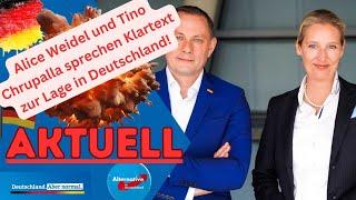 Alice Weidel und Tino Chrupalla sprechen Klartext zur Lage in Deutschland!