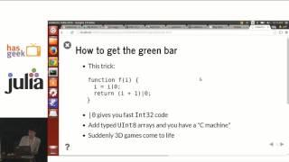 Jeff Bezanson - Why is Julia fast?