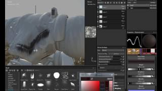 Substance Painter Fundamental Part-9  Particle Brush