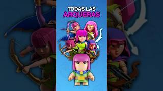 Arqueras en Clash Mini vs Clash Royale vs Clash of Clans 