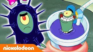 Губка Боб Квадратные Штаны | Лучшие маскировки Планктона | Nickelodeon Россия