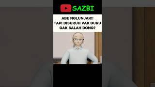 Abe Mendadak Jadi Guru Murid 1 Kelas Bahagia #animasi #animasisekolah #viral