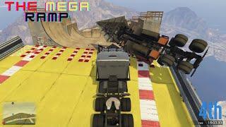 THE MEGA RAMP PARKOUR | GTA V #SBTGaming #SBTGaminglive