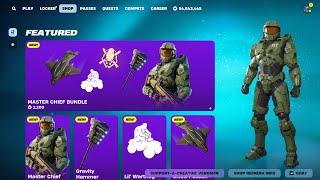 RETURNING Master Chief Cosmetics & Bundle After 930 days Fortnite Item Shop! Out December 23 ET Time