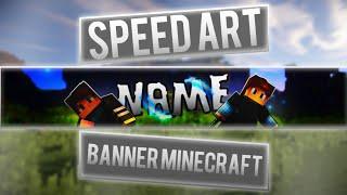 Speed Art Baner Minecraft #6