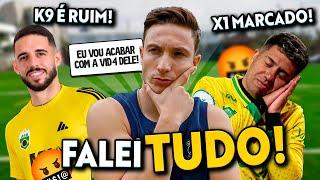 RESPONDENDO PERGUNTAS POLÊMICAS NO DESAFIO DE FUTEBOL!! (Kelvin Oliveira, Lucaneta, Isaac Xavier...)