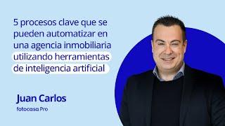 5 procesos clave para automatizar en una agencia inmobiliaria utilizando inteligencia artificial.