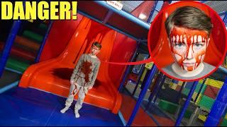 IF YOU SEE THIS BLOODY CHILD AT AN INDOOR PLAYGROUND, RUN! (HE WENT MISSING)