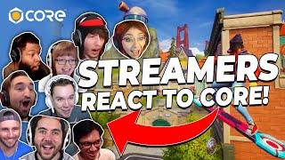 Streamers react to playing Core Games