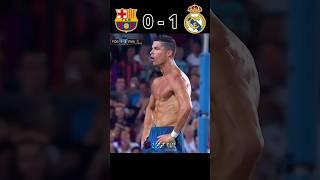 Ronaldo Red Card Real Madrid Destroyed Barcelona 3-1 #ronaldo #youtube #football #shorts