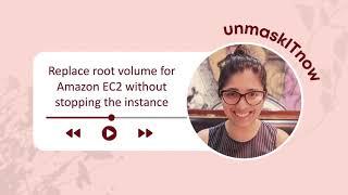 Replace Root Volume for Amazon EC2 without stopping the Instance