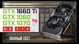 GeForce GTX 1660 Ti 6GB - полный тест vs RX 590, GTX 1060 и GTX 1070