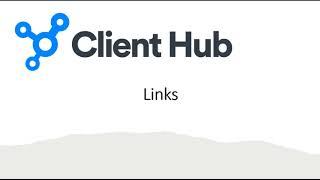 Client Hub Links Panel