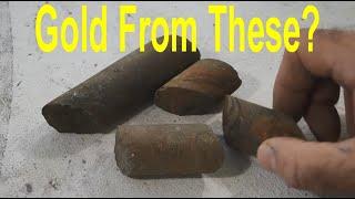 Gold From Homestake Mine Core Samples