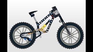 LEGO Technic - Downhill Bike - C model 42007 + INSTRUCTION