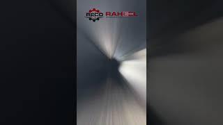#short mini cnc turning center bronze grooving test