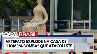 Artefato explode na casa de "homem-bomba" que atacou STF