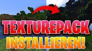 Minecraft Texture Pack INSTALLIEREN | Wie installiert man Texture Packs bei Minecraft Java Deutsch