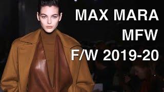 MAX MARA | FALL WINTER 2019 - 2020 | FULL HD SHOW