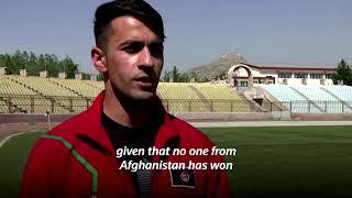 Two Afghan sprinters aim for gold at Tokyo Olympics