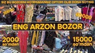 Eng arzon bozor 2000sómdan kiyimlar sifatli ishlar 1 chi qól tavarlar