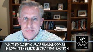 Palm Springs Real Estate Agent: What to do if your appraisal comes in low