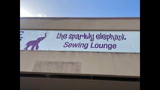 Live Sharpening at The Sparkly Elephant Sewing Lounge Sharpen Right Services LLC - Mike White