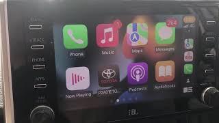 Smallest Wireless Carplay adapter Viseeo Play2air for Toyota RAV4 Hybrid 2020